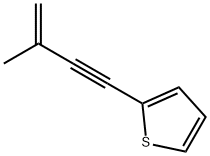 Thiophene, 2-(3-methyl-3-buten-1-ynyl)- (9CI) Structure