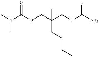 25642-75-5 N,N-Dimethylcarbamic acid 2-(carbamoyloxymethyl)-2-methylhexyl ester