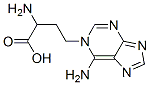 1-(3'-amino-3'-carboxypropyl)adenine 结构式