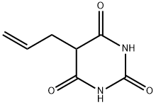 5-allylbarbituric acid,2565-43-7,结构式