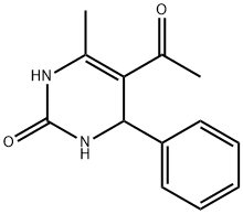 5-乙酰基-6-甲基-4-苯基-3,4-二氢-2(1H)-酮, 25652-50-0, 结构式