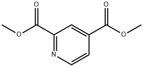 Dimethyl 2,4-pyridinedicarboxylate Structure
