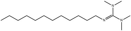 N''-Dodecyl-N,N,N',N'-tetramethylguanidine Struktur