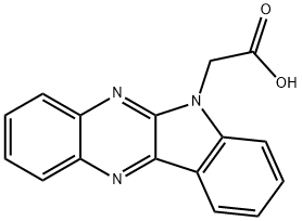 INDOLO[2,3-B]퀴녹살린-6-YL-아세트산