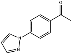4-(1-吡唑基)苯乙酮,25699-98-3,结构式