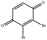 2,3-Dibromo-1,4-benzoquinone,25705-58-2,结构式