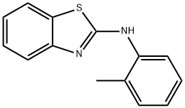 BENZOTHIAZOL-2-YL-O-TOLYL-AMINE 化学構造式