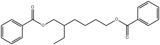 Dibenzoic acid 2-ethylhexamethylene ester,25724-54-3,结构式