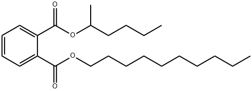 decyl hexyl phthalate 结构式