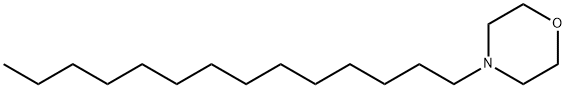 4-テトラデシルモルホリン 化学構造式