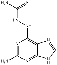 [(2-amino-5H-purin-6-yl)amino]thiourea 化学構造式