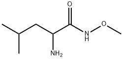 Valeramide,  2-amino-N-methoxy-4-methyl-  (8CI) Struktur