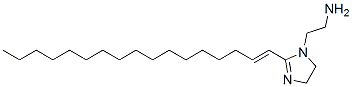 2-(heptadecenyl)-4,5-dihydro-1H-imidazole-1-ethylamine 化学構造式