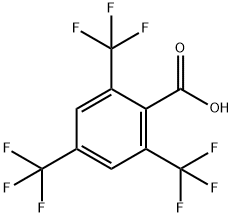 2,4,6-三(三氟甲基)苯甲酸,25753-26-8,结构式