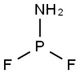 Aminodifluorophosphine 结构式