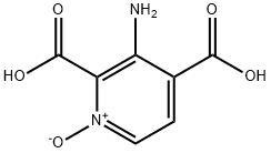 2,4-Pyridinedicarboxylicacid,3-amino-,1-oxide(9CI) Struktur
