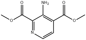 2,4-Pyridinedicarboxylicacid,3-amino-,dimethylester(9CI) Structure