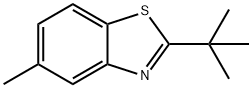 Benzothiazole, 2-(1,1-dimethylethyl)-5-methyl- (9CI) Structure