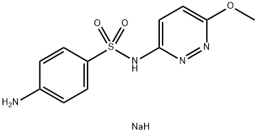 长效磺胺钠, 2577-32-4, 结构式