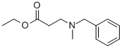 ETHYL 3-(N-BENZYL-N-METHYLAMINO)PROPANOATE Structure