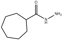 Cycloheptanecarboxylic  acid,  hydrazide 化学構造式