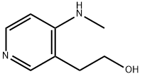 3-Pyridineethanol, 4-(methylamino)-