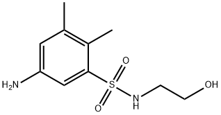 5-Amino-N-(2-hydroxyethyl)-2,3-dimethylbenzenesulfonamide Structure