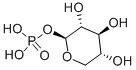 ALPHA-D-吡喃木糖-1-磷酸酯,25799-81-9,结构式