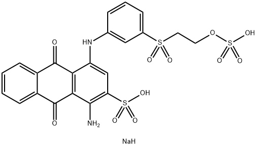1-アミノ-9,10-ジヒドロ-9,10-ジオキソ-4-[[3-[[2-(ソジオスルホオキシ)エチル]スルホニル]フェニル]アミノ]アントラセン-2-スルホン酸ナトリウム