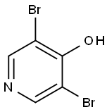 3,5-DIBROMO-4-PYRIDINOL Structure