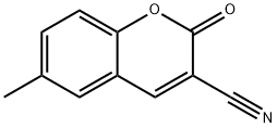 3-CYANO-6-METHYLCOUMARIN 化学構造式