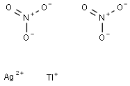 silver thallium dinitrate Structure