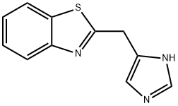 Benzothiazole, 2-(1H-imidazol-4-ylmethyl)- (9CI) Structure