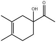 Ethanone, 1-(1-hydroxy-3,4-dimethyl-3-cyclohexen-1-yl)- (9CI) Struktur