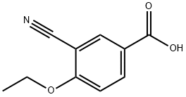 3-CYANO-4-ETHOXYBENZOIC ACID 化学構造式