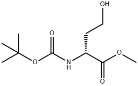 (R)-2-(BOC-氨基)-4-羟基丁酸甲酯,258351-86-9,结构式