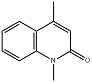 1,4-二甲基喹啉酮, 2584-47-6, 结构式