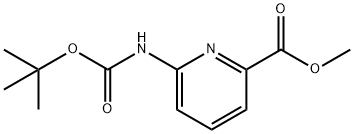 6-[[(1,1-DIMETHYLETHOXY)CARBONYL]AMINO]-2PYRIDINECARBOXYLIC ACID METHYL ESTER