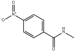 N-Methyl-4-Nitro-Benzamide Struktur