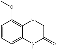 8-METHOXY-2H-BENZO[B][1,4]OXAZIN-3(4H)-ONE Struktur