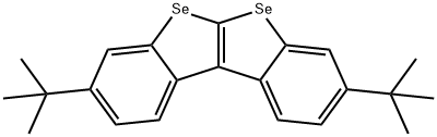 3,8-Di-tert-butyl[1]benzoselenopheno[2,3-b][1]benzoselenophene,25855-83-8,结构式