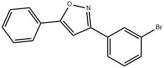 Isoxazole, 3-(3-broMophenyl)-5-phenyl- 结构式