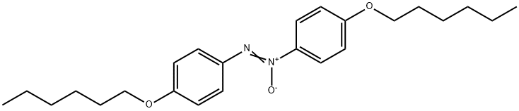 4,4'-双(N-己氧基)氧化偶氮本,2587-42-0,结构式
