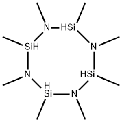 1,2,3,4,5,6,7,8-八甲基环四硅杂氮烷,2587-47-5,结构式