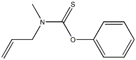 Carbamothioic  acid,  methyl-2-propenyl-,  O-phenyl  ester  (9CI) Structure