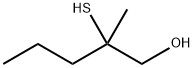 (+/-)2-巯基-2-甲基-1-戊醇,258823-39-1,结构式