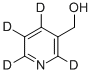3-Pyridine-methanol-D4 化学構造式