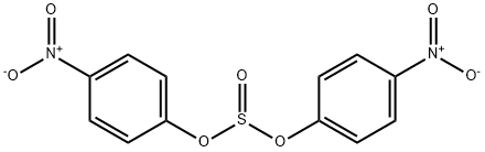 亜硫酸ビス(4-ニトロフェニル) 化学構造式