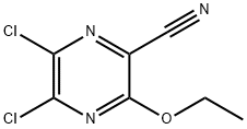 Pyrazinecarbonitrile, 5,6-dichloro-3-ethoxy- (9CI) 结构式
