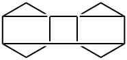 Pentacyclo[6,4,0,0] 2,7 [0]4,11,[0]5,10 dodecane Struktur